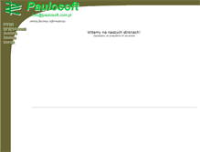 Tablet Screenshot of paulosoft.com.pl